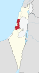 Center District in Israel (+disputed)